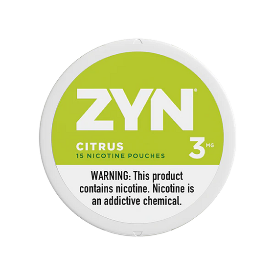 
Zyn Nicotine Pouches Citrus - 5 Pack