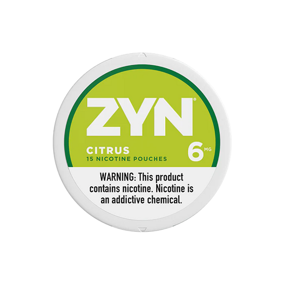 
Zyn Nicotine Pouches Citrus - 5 Pack - 6mg