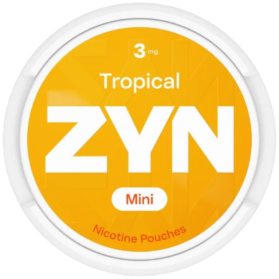 
Zyn Nicotine Pouches Tropical Mini - 5 Pack