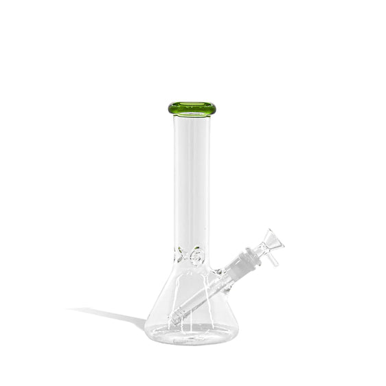 
Glass Water Pipe with Colored Mouthpiece - 10 Inch - Lighter USA
