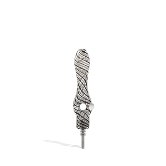 
Donut Shaped Glass Nectar Collector - Titanium Tip