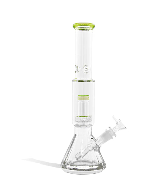Thick Based Water Pipe with Shower Head Percolator - 12 Inch