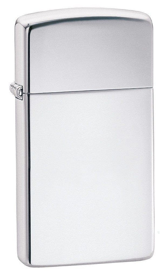 Zippo Lighter - Slim High Polish Chrome