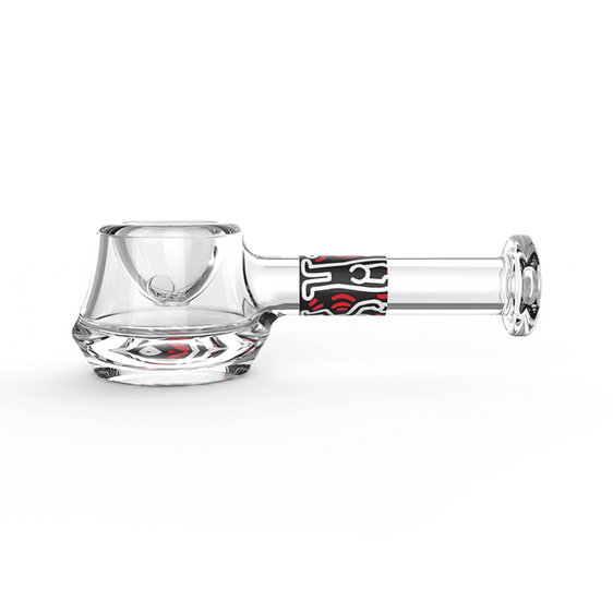 K.Haring - Spoon Pipe Cannabis Accessories K. Haring Black/Red  
