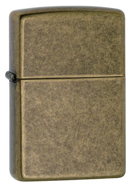 Zippo Lighter - Antique Brass