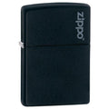 Zippo Lighter - Black Matte Zippo Logo Zippo Zippo   