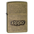 Zippo Lighter - Zippo Antique Stamp Antique Brass Zippo Zippo   