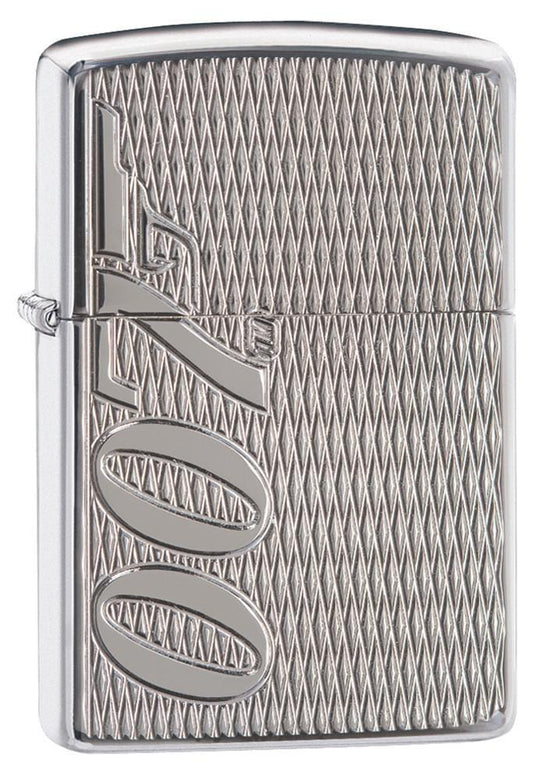 Zippo Lighter - James Bond 007 Armor Chrome