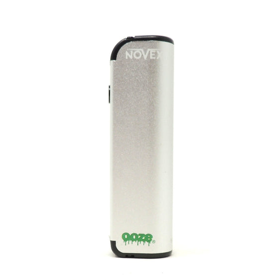 Ooze Novex Extract Vape Battery - 650mAh Vaporizers Ooze Silver  