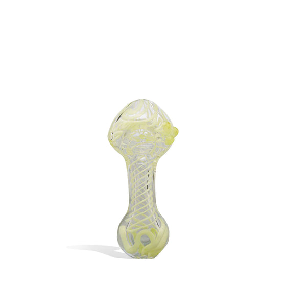 
Glass Spoon Pipe w/ Flat Mouthpiece - 4 Inch