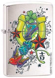 Zippo Lighter - As Luck Would Have It