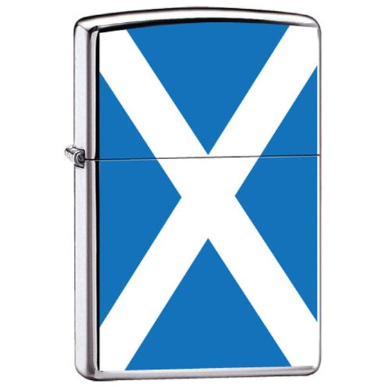 Zippo Lighter - Flag of Scotland Zippo Zippo   