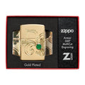 Zippo Lighter - Armor® Fleur-de-lis Design Zippo Zippo   