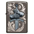 Zippo Lighter - Knights Glove Design Zippo Zippo   