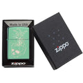 Zippo Lighter - Botanical Skull Design Zippo Zippo   