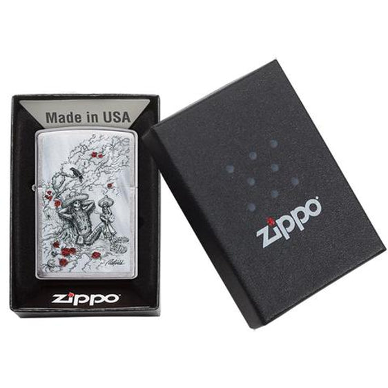 Zippo Lighter - Rick Rietveld Skeleton Zippo Zippo   