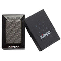 Zippo Lighter - Armor® Geometric Weave Design Zippo Zippo   