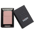 Zippo Lighter - Classic High Polish Rose Gold Zippo Zippo   