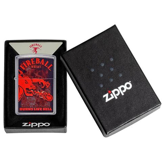 Zippo Lighter - Fireball® Whiskey Dragon Zippo Zippo   
