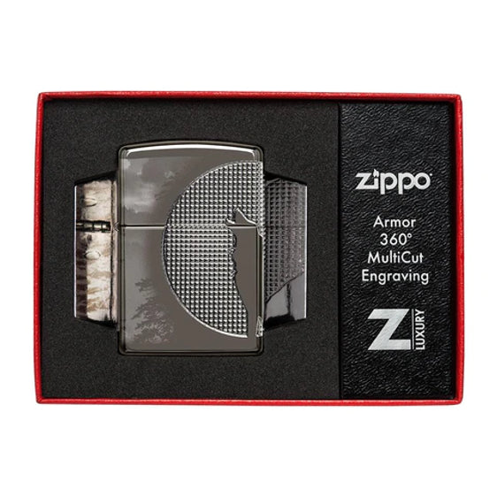 Zippo Lighter - Armor Wolf Design Zippo Zippo   