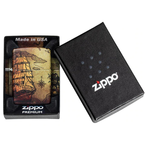 Zippo Lighter - Pirate Ship Zippo Zippo   