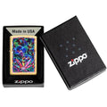 Zippo Lighter - Psychedelic Marijuana Leaf Design Zippo Zippo   