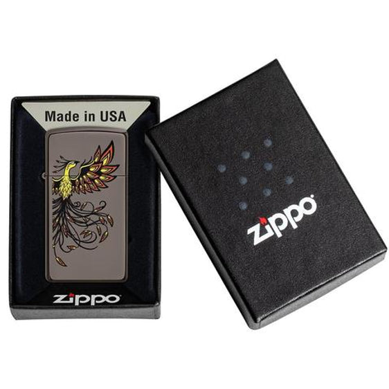 Zippo Lighter - Slim® Phoenix Design Zippo Zippo   