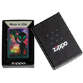 Zippo Lighter - Alien w/ Good Vibes Iridescent Finish Zippo Zippo   