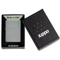 Zippo Lighter - Classic Flat Grey w/ Zippo Logo Zippo Zippo   