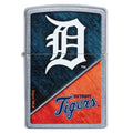 Zippo Lighter - MLB Detroit Tigers Street Chrome Zippo Zippo   