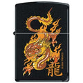 Zippo Lighter - Oriental Dragon Black Matte Zippo Zippo   