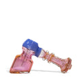 Gold/Purple Hammer Bubbler Glass Pipe - 7 Inch Cannabis Accessories Lighter USA   