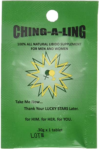 Ching A Ling Sexual Libido Supplement Lighter USA