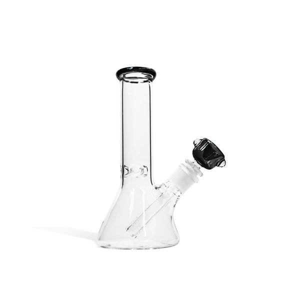 
Straight Beaker Water Pipe with Ice Pinch - Black