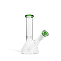
Straight Beaker Water Pipe with Ice Pinch - Lake Green