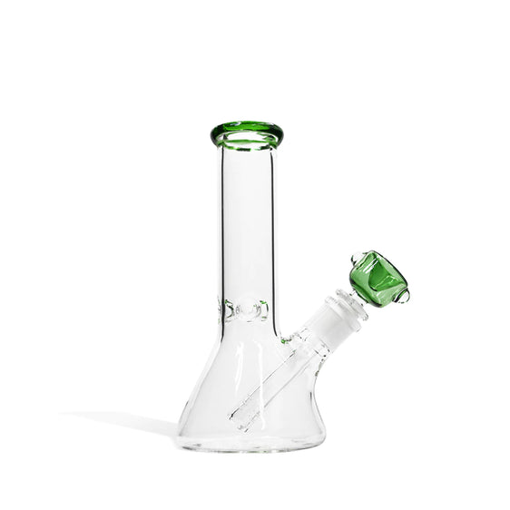 
Straight Beaker Water Pipe with Ice Pinch - Lake Green