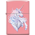 Zippo Lighter - Unicorn on Pink Zippo Zippo   