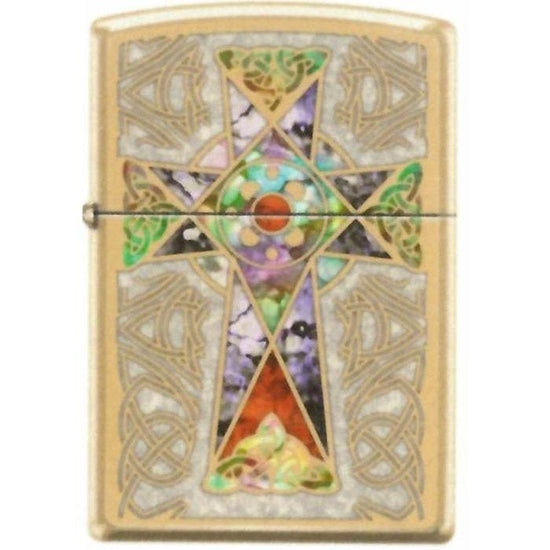 Zippo Lighter - Cross Fuzion Hi Polished Brass