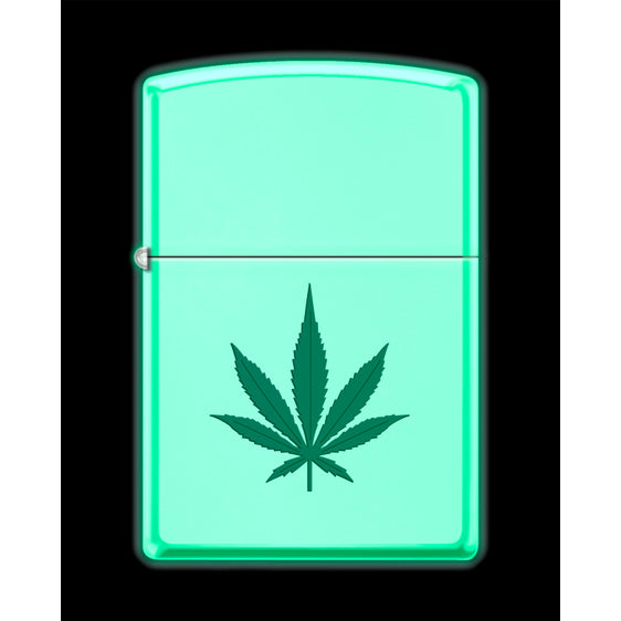 Zippo Lighter - Marijuana Leaf Zippo Zippo   