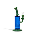 Dual Colored Water Pipe with 8 Arm Tree Perc - 9 Inch Cannabis Accessories Lighter USA Green  