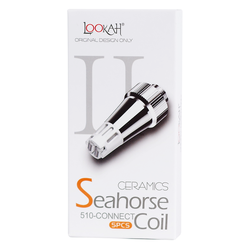 LOOKAH Seahorse Pro Replacement Tips/Coils; QUARTZ pack of 5; Fits both  models