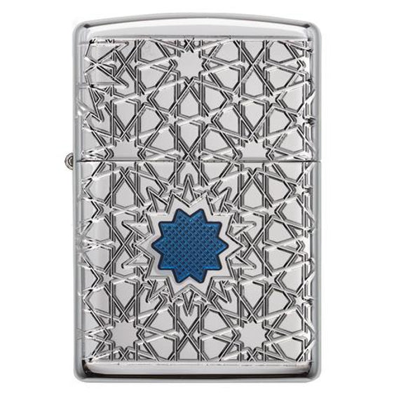 Zippo Lighter - Arabic Star Pattern Zippo Zippo   