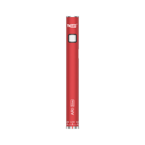 Yocan ARI(SOL) Series - Cartridge Battery Vaporizers Yocan Slim Red 