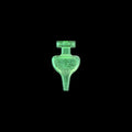 Dr. Dabber Switch Half Bubble Cap Vaporizers Dr. Dabber Glow in the Dark  