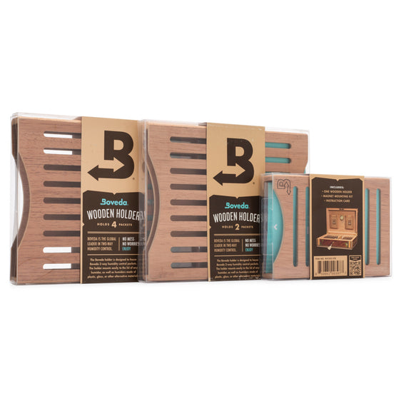 Boveda Spanish Cedar Wooden Holder For Containers Smoking Accessories Boveda   