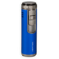 Vertigo Eloquence Quadruple Torch Lighter Lighter Vertigo Blue & Gunmetal  