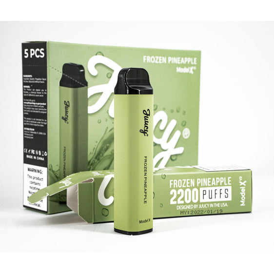 Juucy Model Xv2 Disposable Vape - 2200 Puffs Vape Juice Juucy Frozen Pineapple  