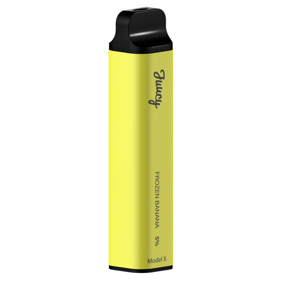 Juucy Vape Model X Disposable Pod Device - 1600 Puffs Vape Juice Juucy Frozen Banana  