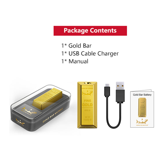 Gold Bar Cartridge Battery by Hamilton Devices Vaporizers Hamilton Devices   