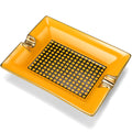 
Elegant Ceramic Cigar Ashtray - yellow